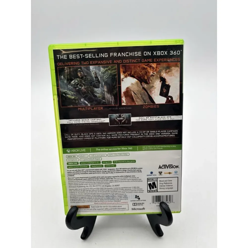 Call of Duty: Black Ops III - Xbox 360 - Tested Works VG Condition